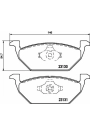 HELLA PAGİD 8DB355008-591 | Fren Balatası Audi, Seat, Skoda, VW A1 (8X1, 8Xk) , A1 Sportback (8Xa, 8Xf) , A3 (8L1) , Arona (Kj7) , B