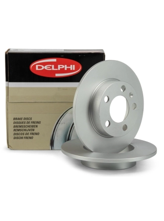 DELPHI BG3034 | Volkswagen Bora Arka Fren Disk Takımı