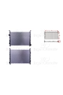 WISCO 51718122 | Su Radyatörü Brazing Mt 523X388x32 Fiat Albea 1.3Mjtd 02 >