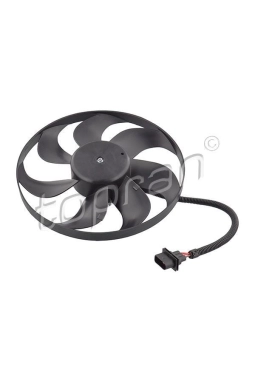 TOPRAN 107705 | Fan Motoru 100 60W 345mm VW Golf Polo