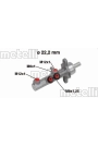 METELLI 05-0721 | Fren Ana Merkez 22,20mm (VW Golf 04-11 Audi A3 04-13 Seat Leon 06-10 Skoda Octavia 04-08)