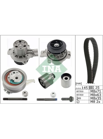 INA 530069931 | Triger Seti Su Pompalı A1 A3 A4 A5 A6 Q3 Q5 Tt Arona Ateca Ibiza Leon Toledo Karoq Kodiaq Octavia Su