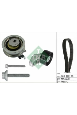 INA 530084610 | Triger Seti VW Golf Polo Audi A1 A3 Seat Ibiza Leon Skoda Kamıq Octavia Dla Dkl Dfn Chy DSG