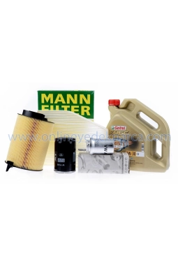 Volkswagen Jetta 2006 - 2010 Model Arası 1.6 Motor Periyodik Bakım Seti Motor Yağlı Mann / Castrol Marka