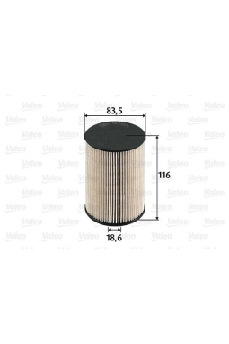 VALEO 587919 | Mazot Filtresi Golf V 03-Jetta III 05-Caddy III 04-Touran 03-/ A3 / Octavia 04-1.9 TDI 2.0 TDI