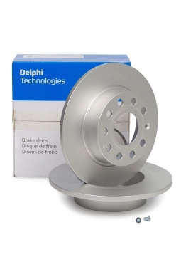 DELPHI BG4324C | Volkswagen Jetta 2011-2014 Model Arası Arka Fren Disk Takımı