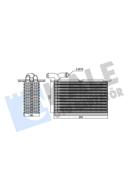 KALE 354520 | Turbo Radyatörü (Intercooler) 09-Golf.VI-Jetta-Polo-Caddy-Octavia-Leon-A3 1.2Tsi