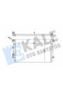 KALE 356925 | Su Radyatör 34mm Mekanik (Audi A3-Seat Altea , Leon , Toledo III-Skoda Octavia III , Superb II , Yeti II-VW: Beetle , Caddy II-IV , Eos , Golf V-VI , Jetta III-IV , Passat , Scirocco , Touran 1.4Tsı 1.9 TDI 04= -