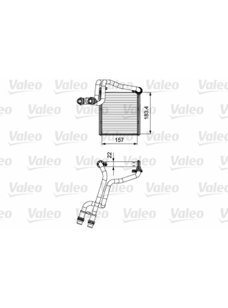VALEO 811536 | Kalorifer Radyatörü (VW Golf 10-14 Jetta 11-18)
