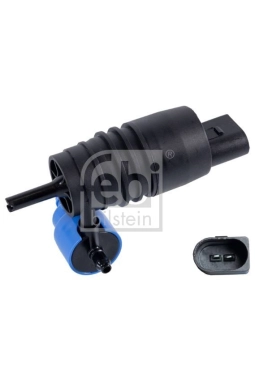 FEBI BILSTEIN 26259 | Silecek Su Fıskiye Motoru Caddy T4 T5 T6 Golf II III IV V VI VII A1 A3 A4 A6 Q3 Q5 Q7 Ibiza Leon Toledo