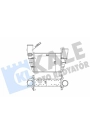 KALE 341900 | Turbo Radyatörü (Intercooler) 96-01 Passat-A4-A6 1.9Tdi