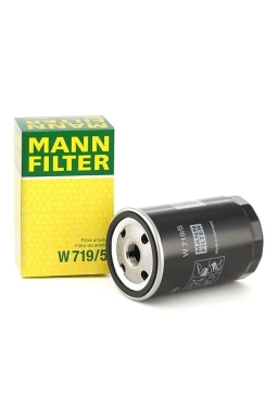 MANN W719-5 | Volkswagen Passat 1997-2005 1,8 ADR Yağ Filtresi