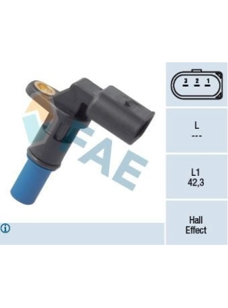 FAE 79176 | Devir Sensörü 03-Golf.IV.V-Bora-Jtta-Psst-Oct-Leo-A3 1.6 *Bfq-Bse-Bsf*