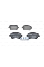 BOSCH 0986495453 | Volkswagen Passat 2006-2010 Arka Balata Takımı