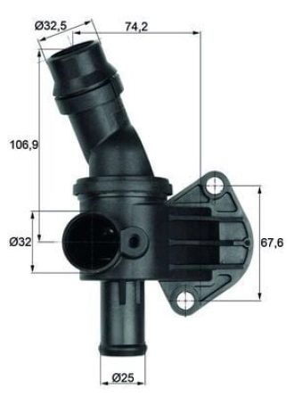 MAHLE TI887 | Termostat 87°C 04-11 Passat-Jetta-Golf.V 2.0Fsi