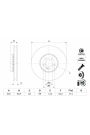 BOSCH 0986479H41 | Disk On (Ad) 16-E-Seri (W213-A238) | 2 Adet