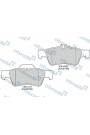 MANDO MBF015189 | Fren Balata Arka 03-W211-W212 E200-220-240 CDI