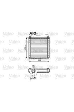 VALEO 811500 | Kalorifer Radyatörü VW Passat 2005 -