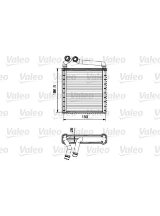 VALEO 811500 | Kalorifer Radyatörü VW Passat 2005 -