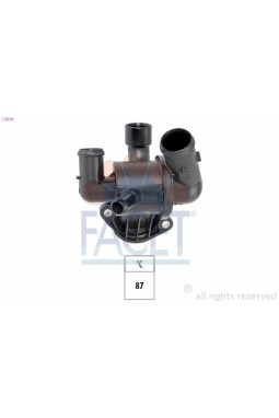 FACET 7.8770 | Termostat (87°-102°) Golf VI Jetta Passat Tiguan Altea Leon Octavia Superb Yeti 2.0 TDI Cbaa Cbab Cffa Cdma Cbbb