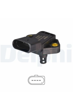 DELPHI PS20073-12B1 | Basınç Sensörü (VW: Golf VI-VII-Jetta IV 1.4Tsı-1.6Tdı)