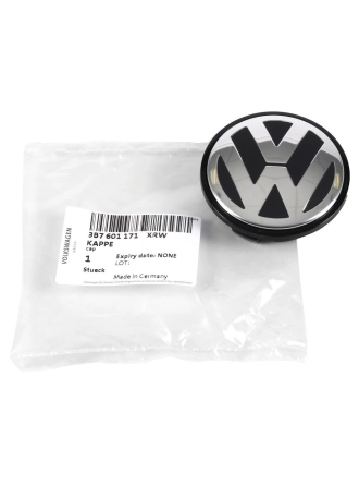 VAG / ORJINAL 3B7601171XRW | Volkswagen Passa CC 2012-2017 Model Arası Alüminyum Jant Göbeği