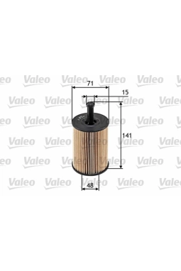 VALEO 586506 | Yağ Filtresi Volkswagen Golf V, Plus 1.9, Touran 1.9, Audi A2, A3, A4, A5