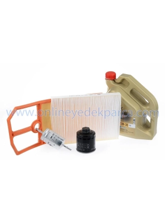 Volkswagen Polo 2000 - 2002 1,4 AHW Periyodik Bakım Seti Mann Marka
