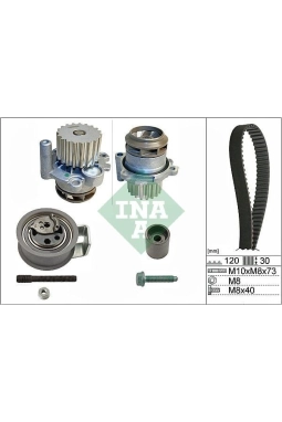 INA 530009130 | Triger Tk + Devirdaim 99-02 Golf.IV-Bora-Passat 1.9Tdi