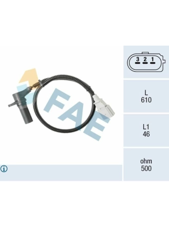 FAE 79115 | Krank Devir Sensörü Polo.IV 1.4Tdi *Ahw-Anm-Bnm-Bkr*