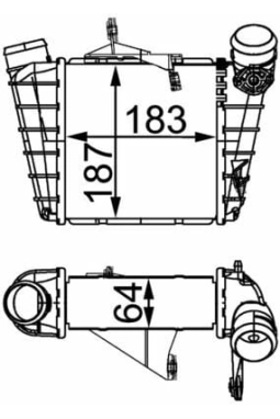 MAHLE CI298000S | Radyatör VW Interkol Polo 1.4 TDI (Cı298000s)