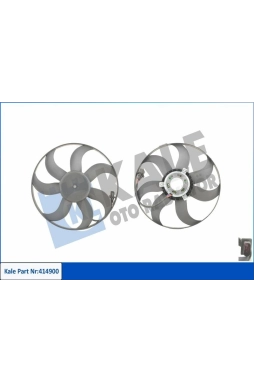 KALE 414900 | Fan Motoru (390mm) Fabia Ibiza Polo Roomster Toledo Cggb