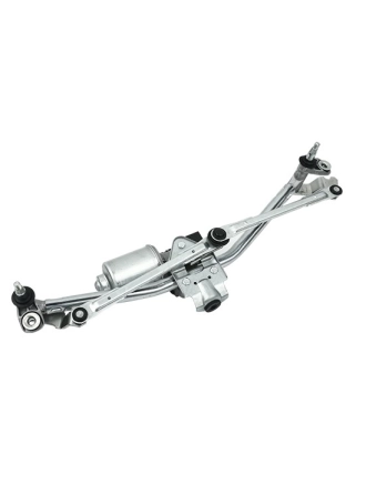 OEM 6Q1955119A | Volkswagen Polo 2006-2009 Ön Silecek Motoru Ve Kolları Orijinal