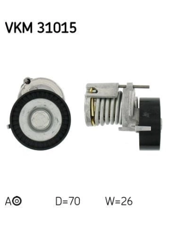 SKF VKM31015 | VW Polo 1.4 Şarj Rulmanı 030145299C