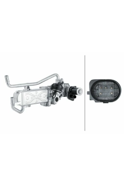 HELLA 6NU358167-011 | EGR Valfi 1.2 Polo 10-14 Ibiza 12-15 Fabia 11-14 Roomster 11-15