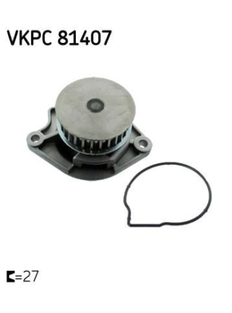 SKF VKPC81407 | Devirdaim 99-06 Polo-Golf.4.5 1.4 16V