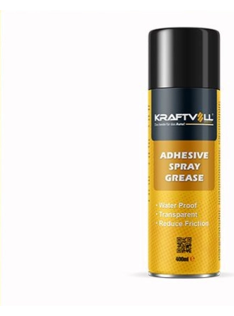 Kraftvoll Sıvı Gres Sprey (Şeffaf) 400 ml