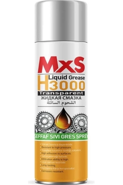 Mxs H3000 Şeffaf Sıvı Gres Sprey - 200 ml