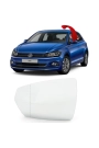 İTHAL 2G0857521B | Volkswagen Polo 2018 Model Sonrası Sol (Şoför) Tarafı Ayna Camı