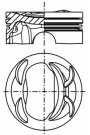 MAHLE 028PI00131000 | Piston + Segman (Adet) Std 07-Glf.6-Jtt-Tıgu 1.4Tsi *Blg-Bmy-Cava* 140-170Ph *76.5*Pım=19 | 4 Adet