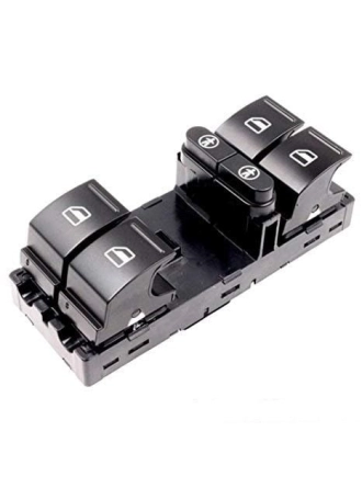 İTHAL 7L6959857E | Volkswagen Touareg 2006-2010 Model Arası Sol Ön Cam Açma Düğmesi Takım