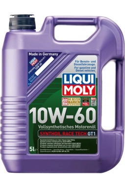 Liqui Moly Synthoil Race Tech GT1 10W-60 5 Litre Motor Yağı ( Üretim Yılı: 2023 )