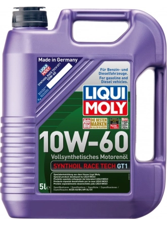 Liqui Moly Synthoil Race Tech GT1 10W-60 5 Litre Motor Yağı ( Üretim Yılı: 2023 )