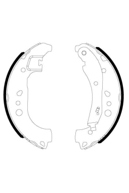 HELLA PAGİD 8DB355022-911 | Kampana Balata Seat, VW Arona (Kj7) , Ibiza V (Kj1) , Polo (Aw1, Bz1)