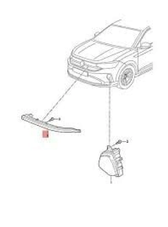 VAG / ORJINAL 2G7941653 | Volkswagen Taigo Panjur Sol Led Orijinal