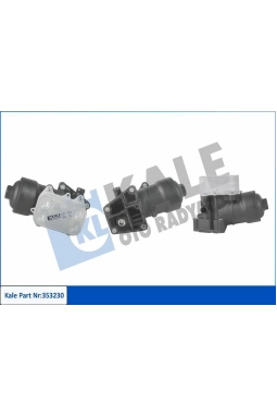 KALE 353230 | Yağ Filtre Braketı + Soğutucu (VW Amarok / Caddy / Crafter / Golf / Passat / Polo / Transporter / Audi Q3)