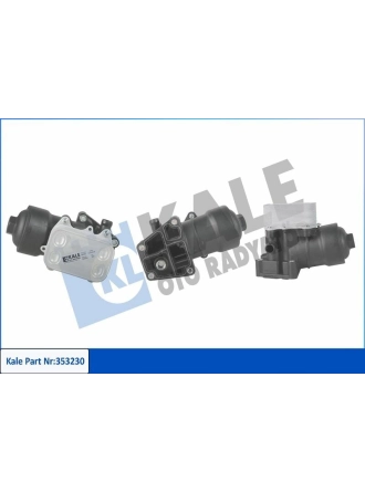KALE 353230 | Yağ Filtre Braketı + Soğutucu (VW Amarok / Caddy / Crafter / Golf / Passat / Polo / Transporter / Audi Q3)