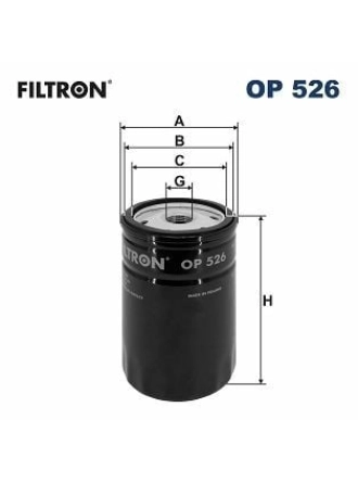 FILTRON OP526 | Yağ Filtresi <96 VW.Golf-Passat-Audi