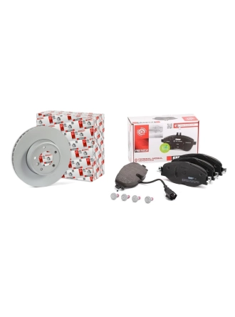 Audi A3 2004 - 2013 Model Arası Ön Fren Disk - Ön Fren Balata Takımı Ferodo Marka