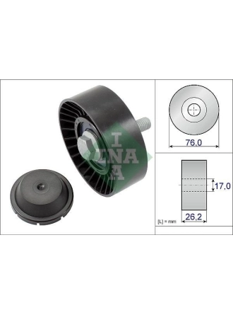 INA 532063210 | Audi A3 2010-2012 1.2 TSI V Kayış Gergi Rulmanı
